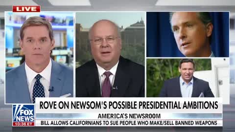 Karl Rove: Newsom has got himself a great stunt