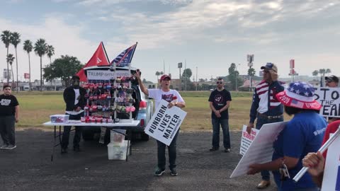 RGV Trump Train McAllen Texas Appeal To Heaven Sylvia Escamia Speech 12/12/2020