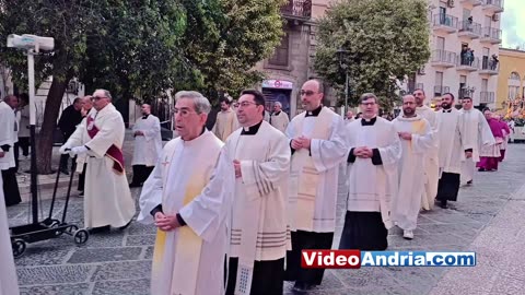 Andria: video della processione della Festa Patronale 2024