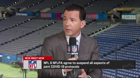 The NFL and NFLPA have agreed to suspend all COVID-19 protocols