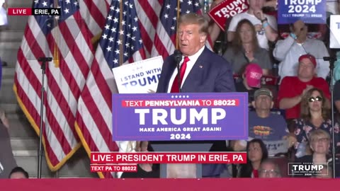 Trump Rally in Erie Pennsylvania- July 29, 2023