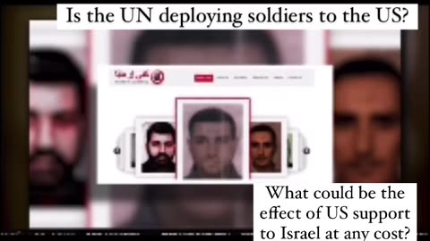 The globalists Soldiers the United Nations will sometime in the future be activated