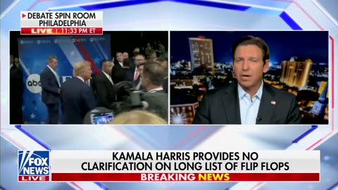 Florida Gov. Ron DeSantis Slams ABC Debate Moderators: 'Three-On-One Debate'