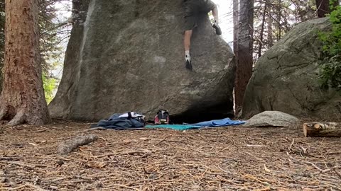 Clearing tree from boulder part 3