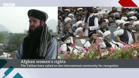 Taliban minister asked when Afghan girls can return to school