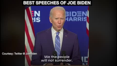 Speeches of Joe Biden Idioto