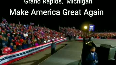 Grand Rapids, Michigan - President Trump MAGA Peaceful Protest Rally 11-02-2020