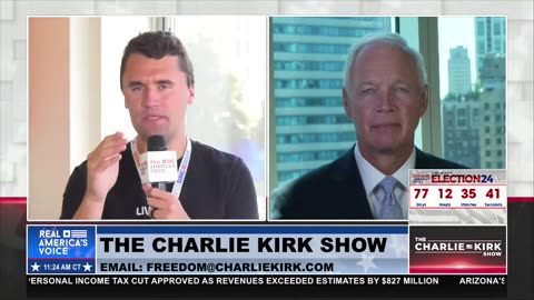 Senator Ron Johnson on The Charlie Kirk Show 8.19.2024