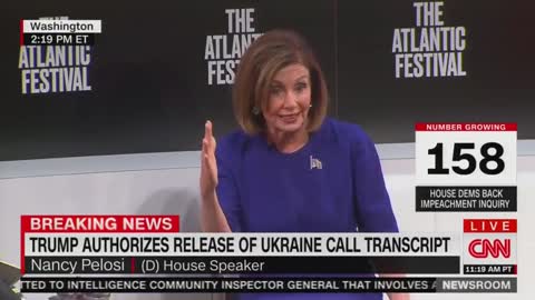 Nancy Pelosi compares herself to Adam Schiff