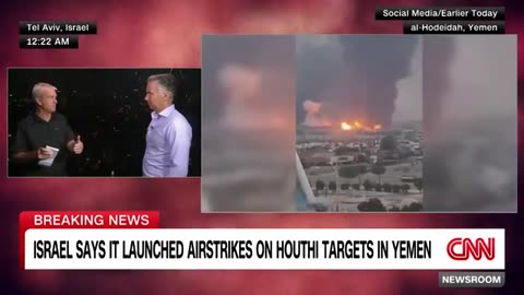 CNN aboard Israeli tanker for strike on Houthi-controlled port in Yemen