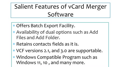 vcard merger tool