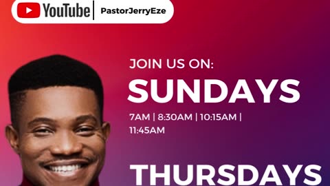 Pastor Jerry Eze's declaration