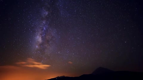 Night sky time lapse Free stock footage