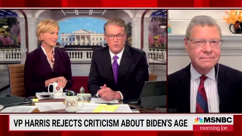 Joe Scarborough said that Biden shouldn't replace her because nobody cares about the VP