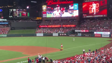 Adam Wainwright’s 200 Career Win St Louis Cardinals Live From Stadium