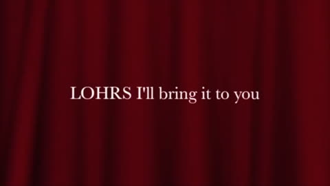 I'll bring it to you (LOHRS)