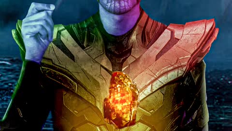 If Thanos Infinity Stones In Thor Love And Thunder Artwork