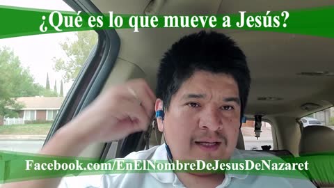 ¿Qué es lo que mueve a Jesús?