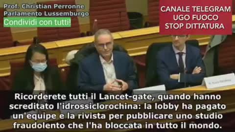 Il prof Christian Perrone sulla questione pandemia