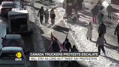 Canada truckers protest escalate: Police vow crackdown on protest |