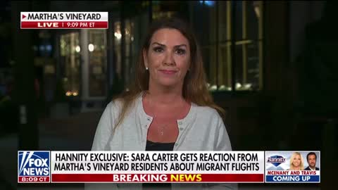 Sarah Carter got a shocking response from residents in Martha’s Vineyard.