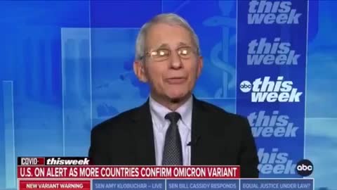 TSVN219 1.2022 Anthony Fauci Lying About The Fake Covid Variant Moronic I Mean Omicron