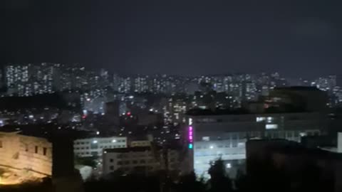 The night view of Korea!!