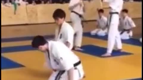 Karate moves gone bad