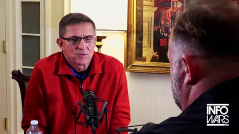 🛑🛑🛑Breaking: Alex Jones Of Infowars.com Interviews #GeneralFlynn🗽🗽🗽