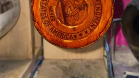 M&T Designs woodgrain 2nd amendment