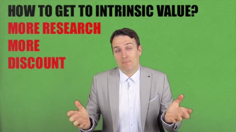 FINDING THE INTRINSIC VALUE OF A STOCK