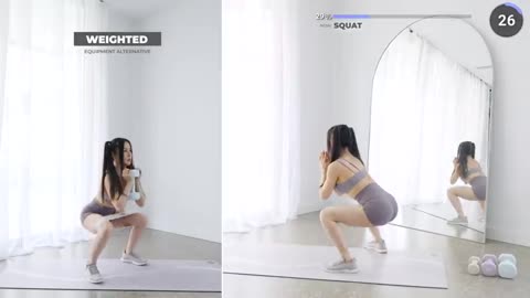 Best booty & Legs workout - with or without eqt