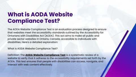 AODA Website Compliance Test: Ensuring Accessibility for All Users