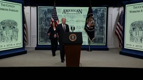 Biden delivers remarks on first monthly child tax credit