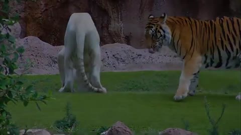 Tiger attack tiger