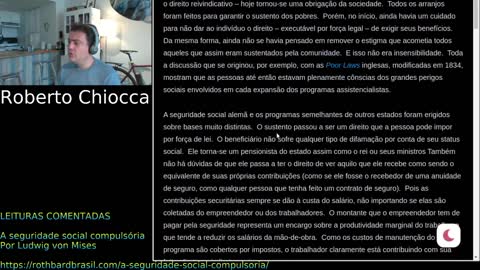 #1 Leituras comentadas - A seguridade social compulsória