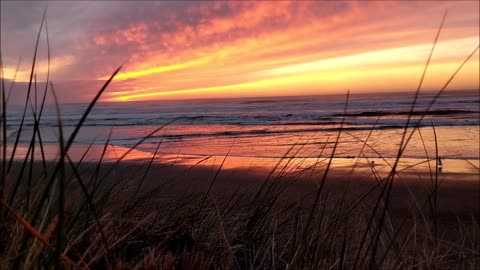 Sunset on the Oregon Coast.. Dec 2018