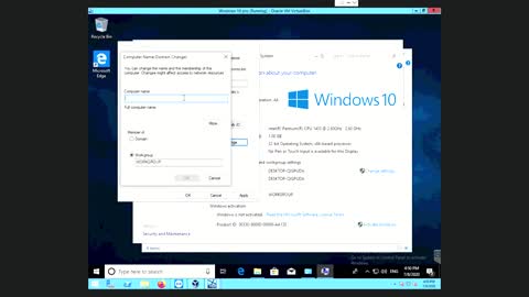 Join windows 10 to a domain