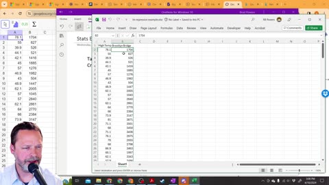 How to Use GeoGebra to compute Linear Regressions and make residual plots