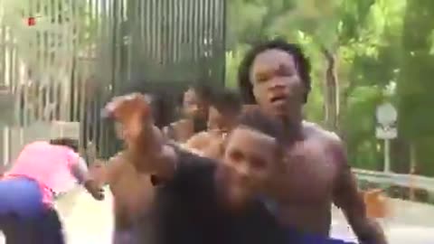 Africans invading Spain savage and bloody