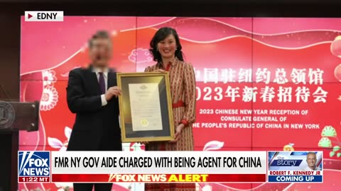 Ex-NY governor aide charged with being an agent for China