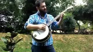 "Jesus Loves Me" on Banjo by Adam Lee Marcus