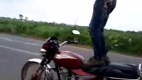 Amazing Motor bike ride