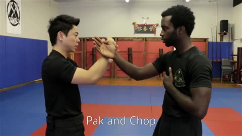 Wing Chun - Pak Sau Application - Kevin Lee