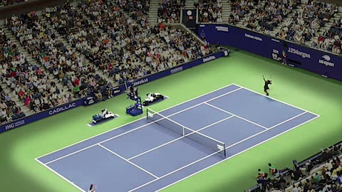 Where did the line judges go at the US Open? #sports