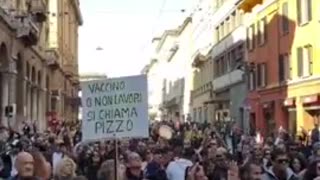 Thousands Protest Against Vaccine Passports In Italy