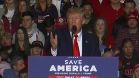 President Trump: “We have to Win Big, There’s a Certain Point They Can’t Cheat Anymore”- 04.02.2022