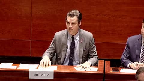 House Hearing Gets Testy After Matt Gaetz GRILLS FBI Chief Over Covid Coverup