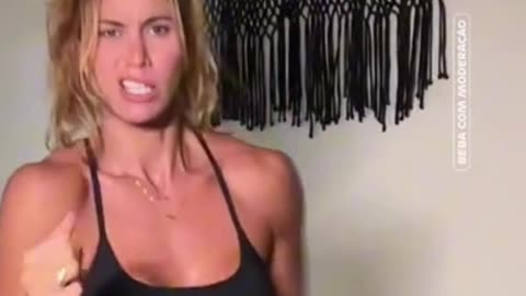 Beautiful fitness model dancing