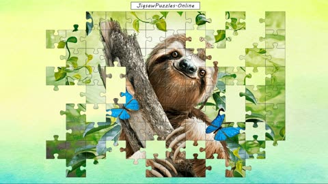 Sloth Jigsaw Puzzle Online